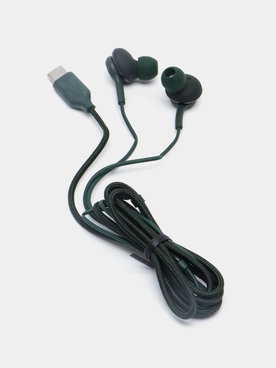 Type-C (USB-C) simli vakuumli quloqchin, mikrofonli garnitura