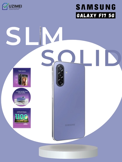 Смартфон Samsung Galaxy F17 5G, 4/128ГБ, 5000мАч, UZimei, sAMOLED 1100nits, Corning Gorilla GlassV IP54