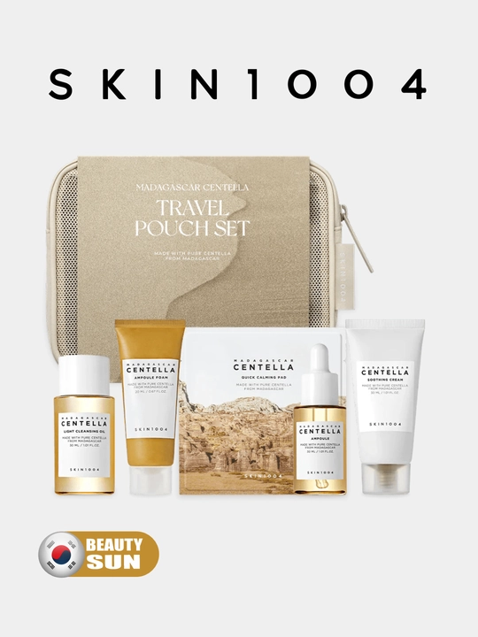 Sayohat uchun mini yuz parvarishi to'plami, SKIN1004, Madagascar centella travel