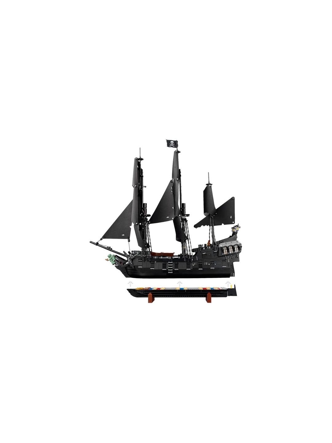 Конструктор LEGO Icons 10365 «Пиратский корабль капитана Джека Воробья»