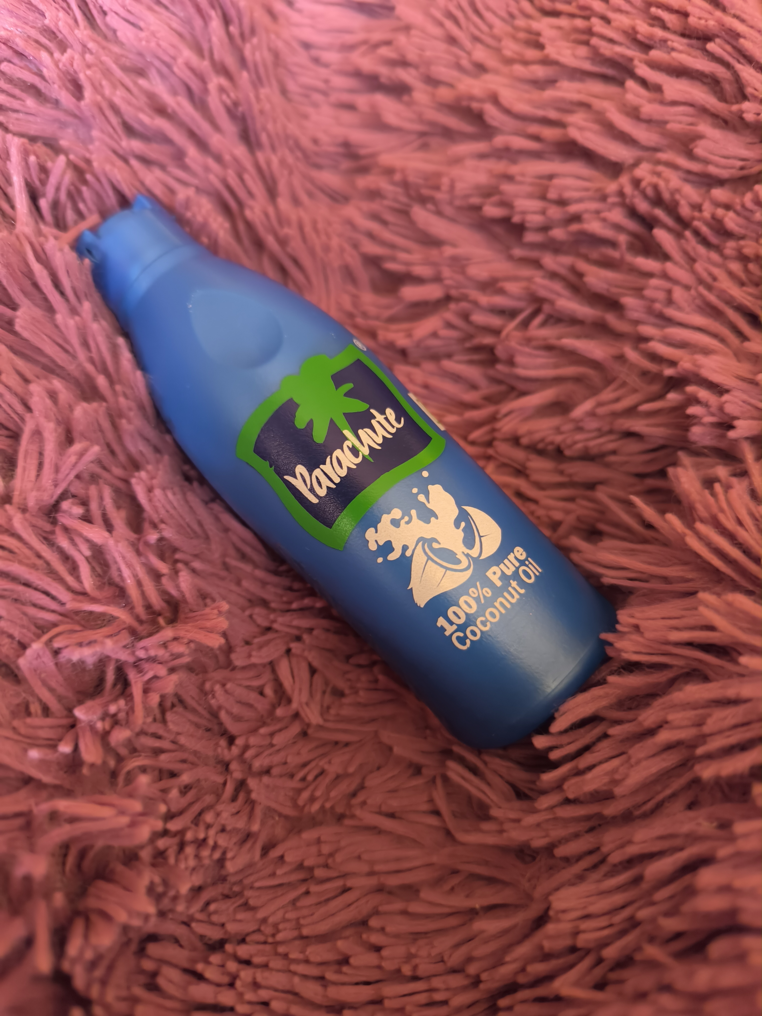 Kokos yog'i Parashyut, badanga, sochga va massaj uchun, Coconut Oil Parashute