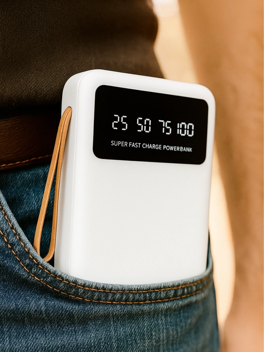 Портативный Power Bank, 20000 мА/ч – быстрая зарядка