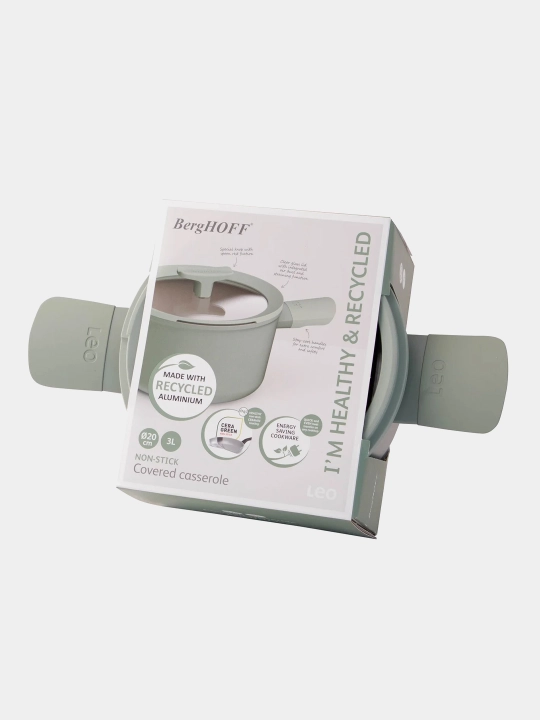 BergHOFF Leo Balance Sage kostryulkasi, anti-yopishqoq qoplamali, 3.1 litr