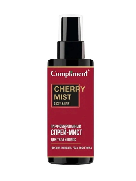 COMPLIMENT Sprey mist t, uchun va soch parfum Cherry, 110ml