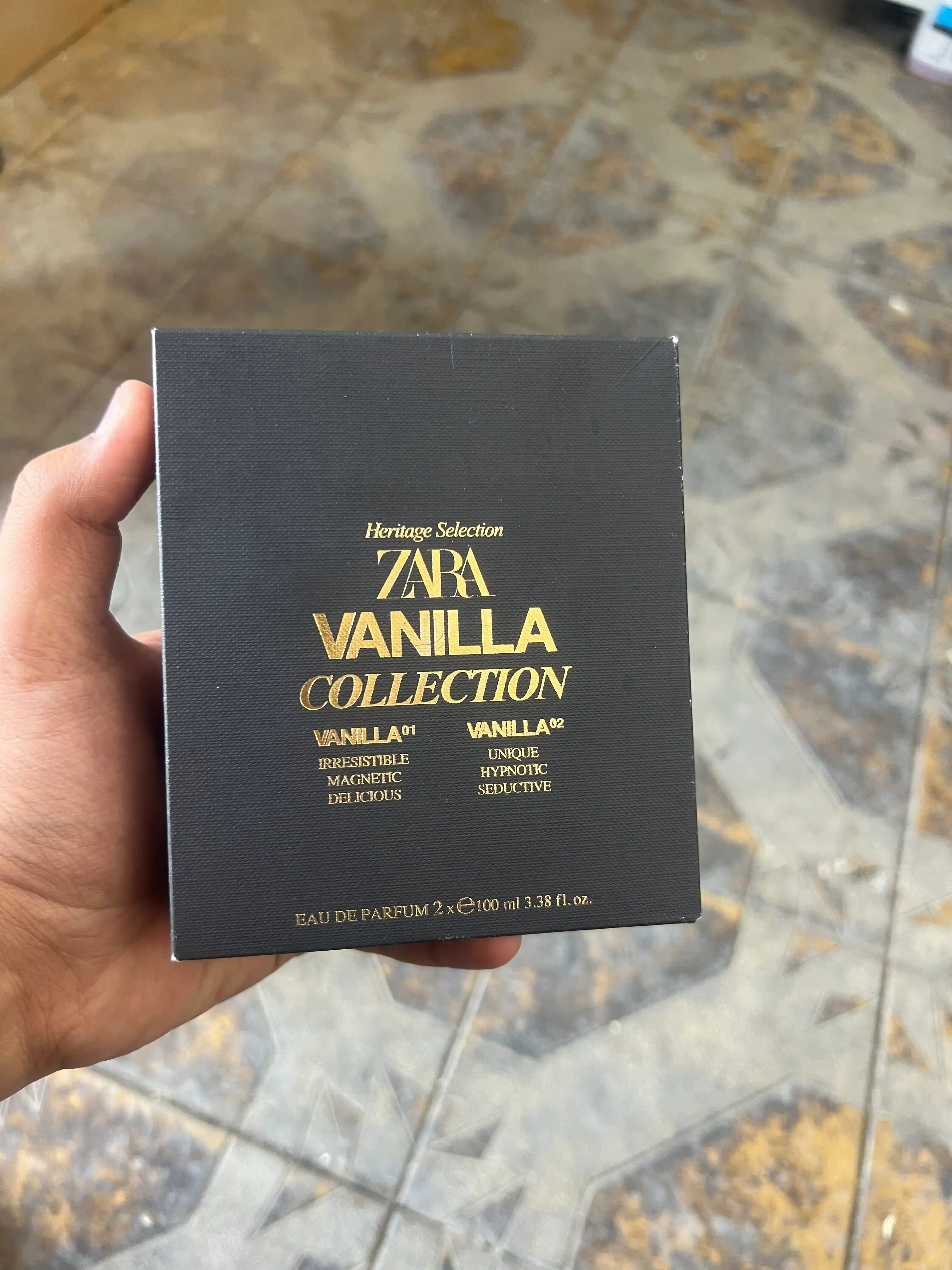 Парфюмерная вода ZARA Vanilla Collection 01 + 02, для мужчин, 100 мл + 100 мл