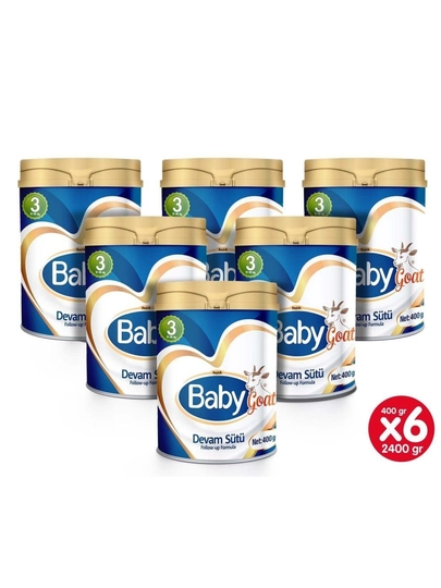 Baby Goat козье молоко 3 набор из 6, 12-36 смесь для младенцев — KONYALI-BABYGOAT36