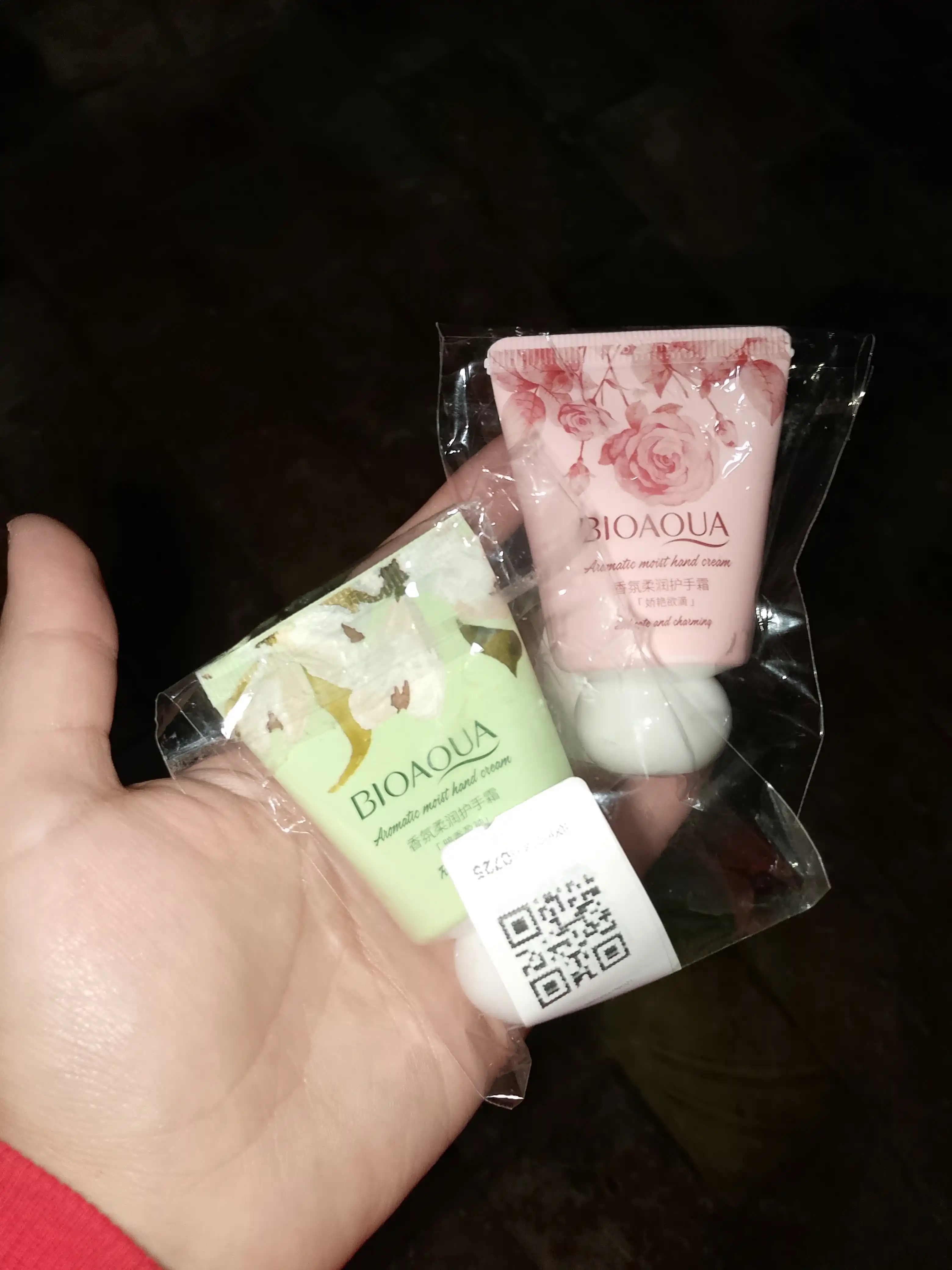 Bioaqua qo'l uchun kremi, namlovchi va oziqlantiruvchi