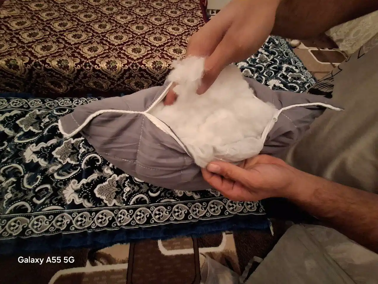 Yostiq uyqu uchun, dekorativ, gipoallergen, massajli,, 50x70, kashemir