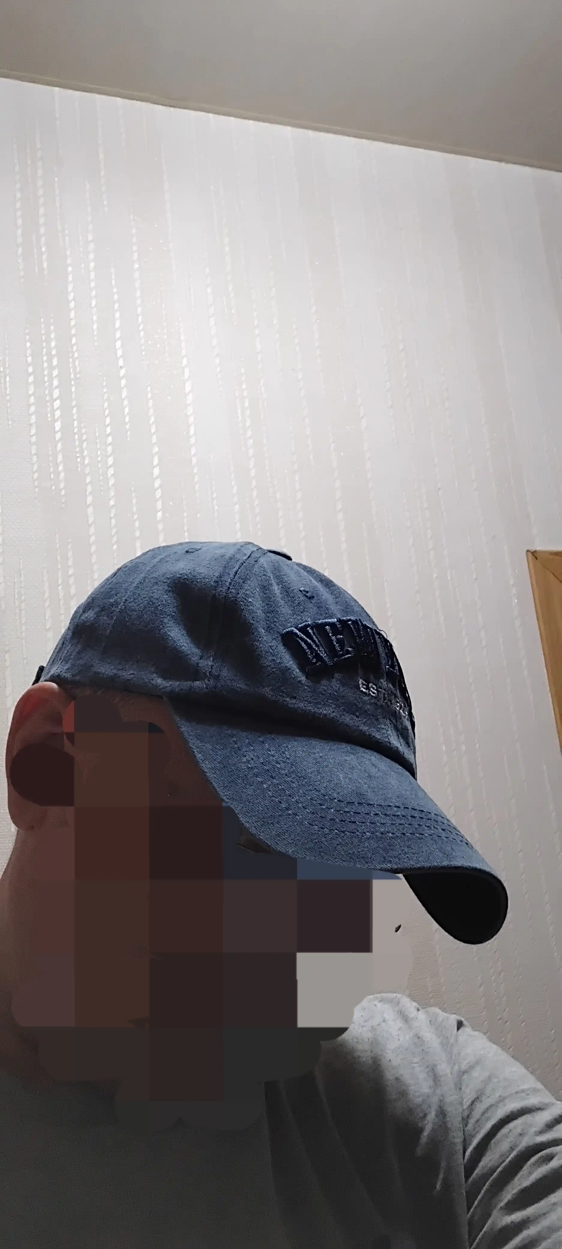 Кепка с вышивкой, бейсболка, джинсовая, унисекс