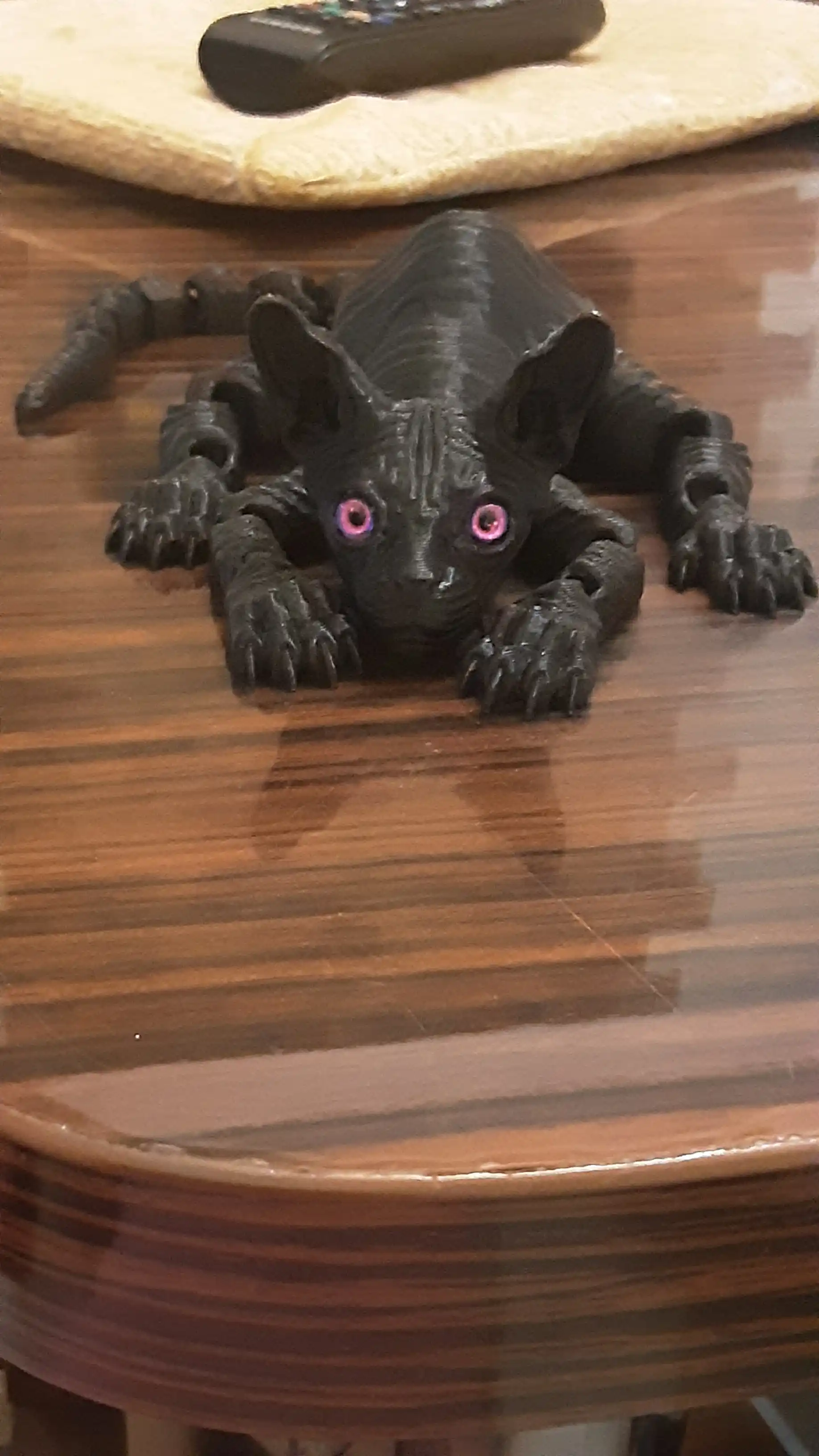 Подвижный сфинкс 3D – игрушка антистресс, подвижная фигурка кота