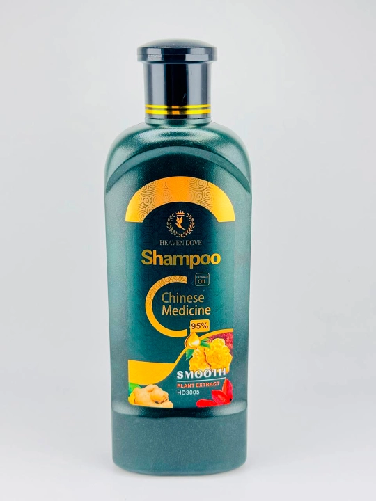 Xitoy o'simliklari bilan sochlarni mustahkamlash va davolash uchun shampun, 400 ml - 