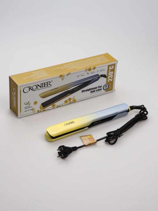 Cronier professional soch uchun dazmol, soch tekislagich