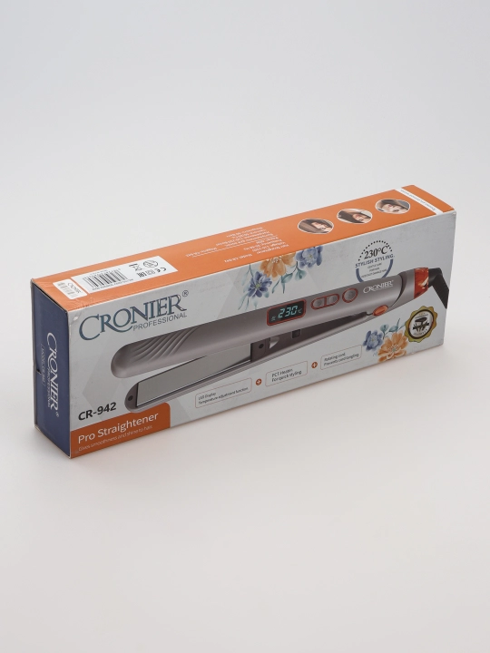 Cronier professional soch uchun dazmol, soch tekislagich