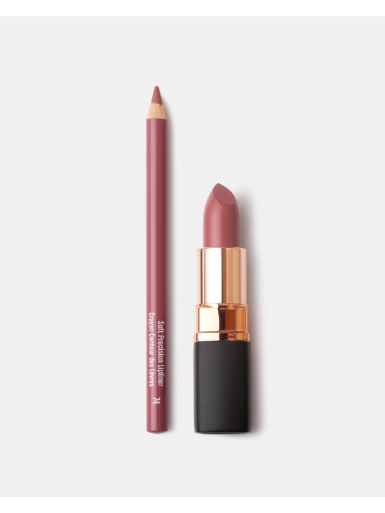 INGLOT Набор для макияжа губ KISS идеальный подарок: помада и карандаш для губ