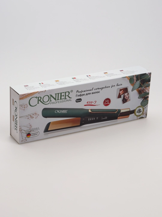 Professional soch uchun gafri dazmol Cronier CR-926a, CR-919, keramik plastinali