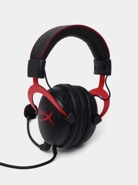 O‘yin uchun quloqchinlar Hyperx Cloud II Red
