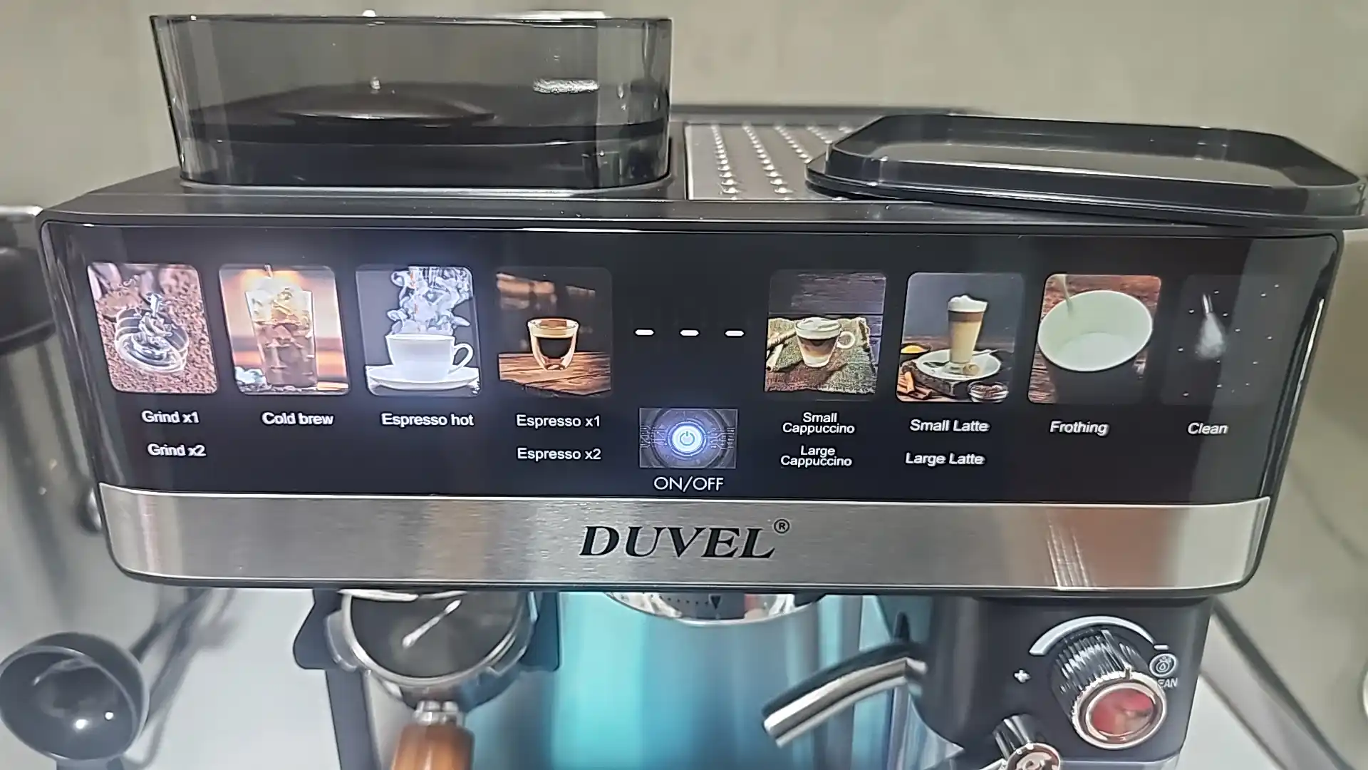 Kofe mashina va Automat kapuchinatori bilan professional espresso kafe restoranlar uchun