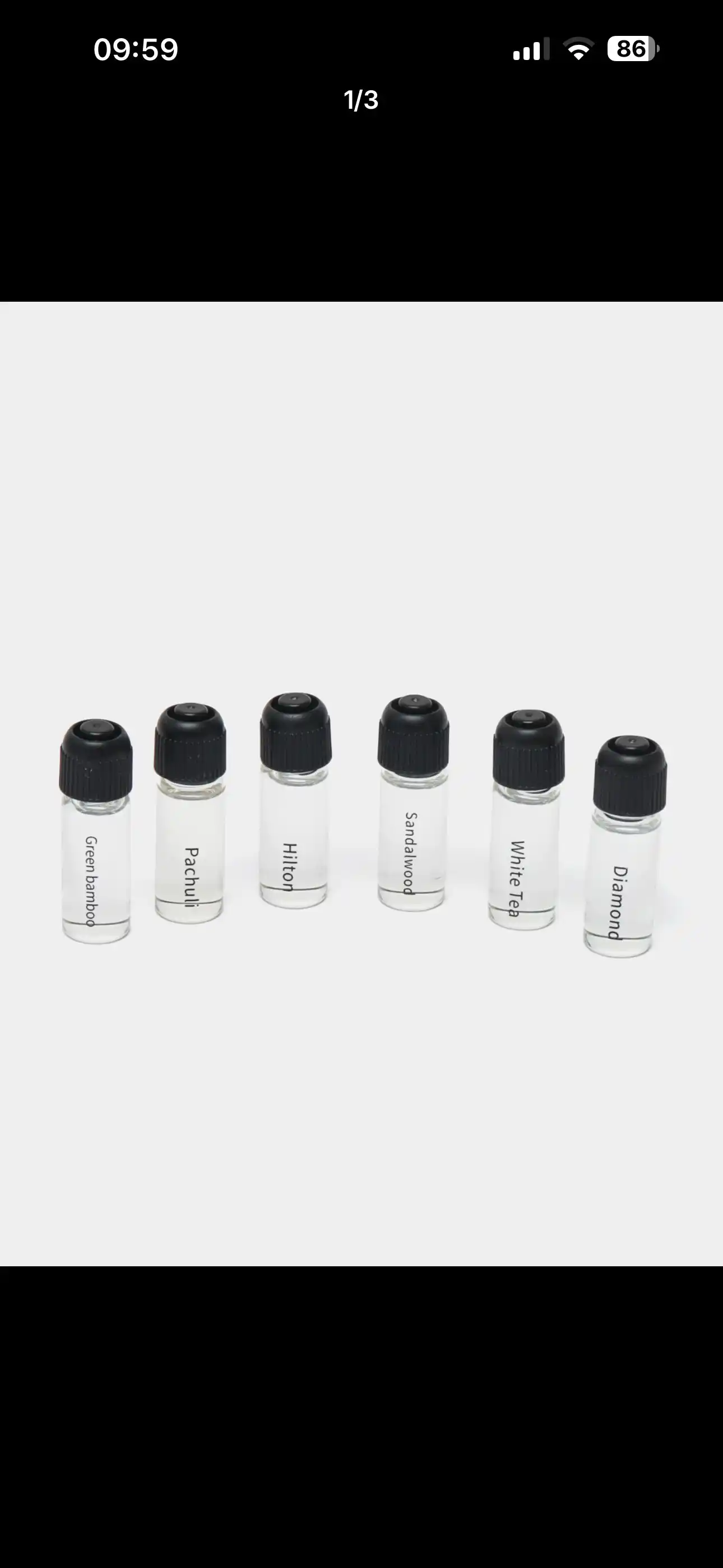 Avtomobil havo spreyi, elektr aromali diffuzer, simsiz 6 ta hidli, Ultrasonic
