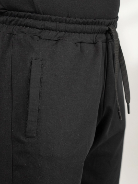 Erkaklar shortigi sport ELITEX, paxta trikotaj, elastik belbog‘li, S–3XL