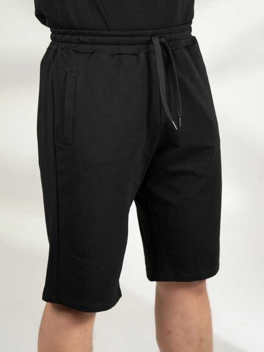 Erkaklar shortigi sport ELITEX, paxta trikotaj, elastik belbog‘li, S–3XL