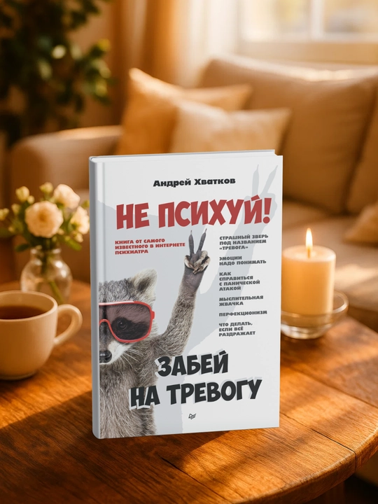Не психуй! Забей на тревогу. Андрей Хватков - 