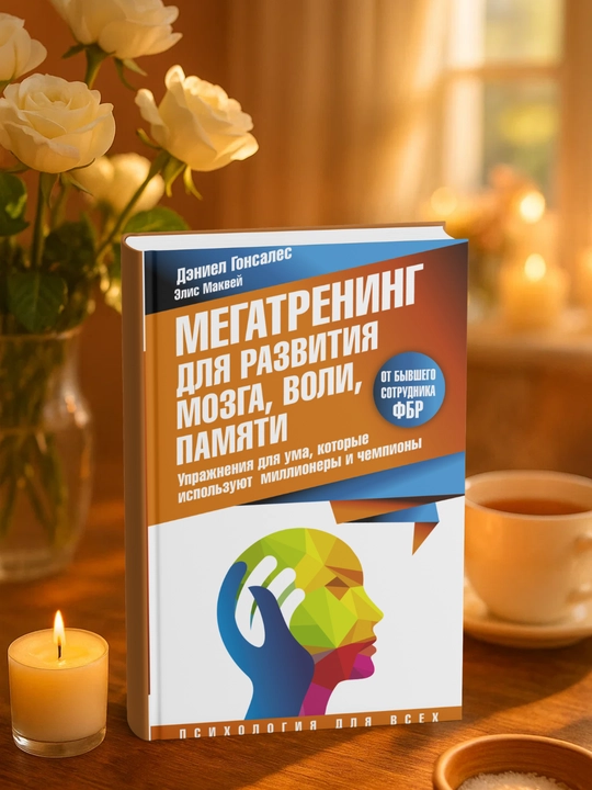 Megatrening dlia razvitiia mozga, voli, pamiati. Daniel Gonsales, E`lis Makvei`