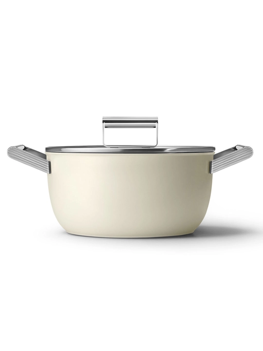 Кастрюля Smeg CSF2412CRM