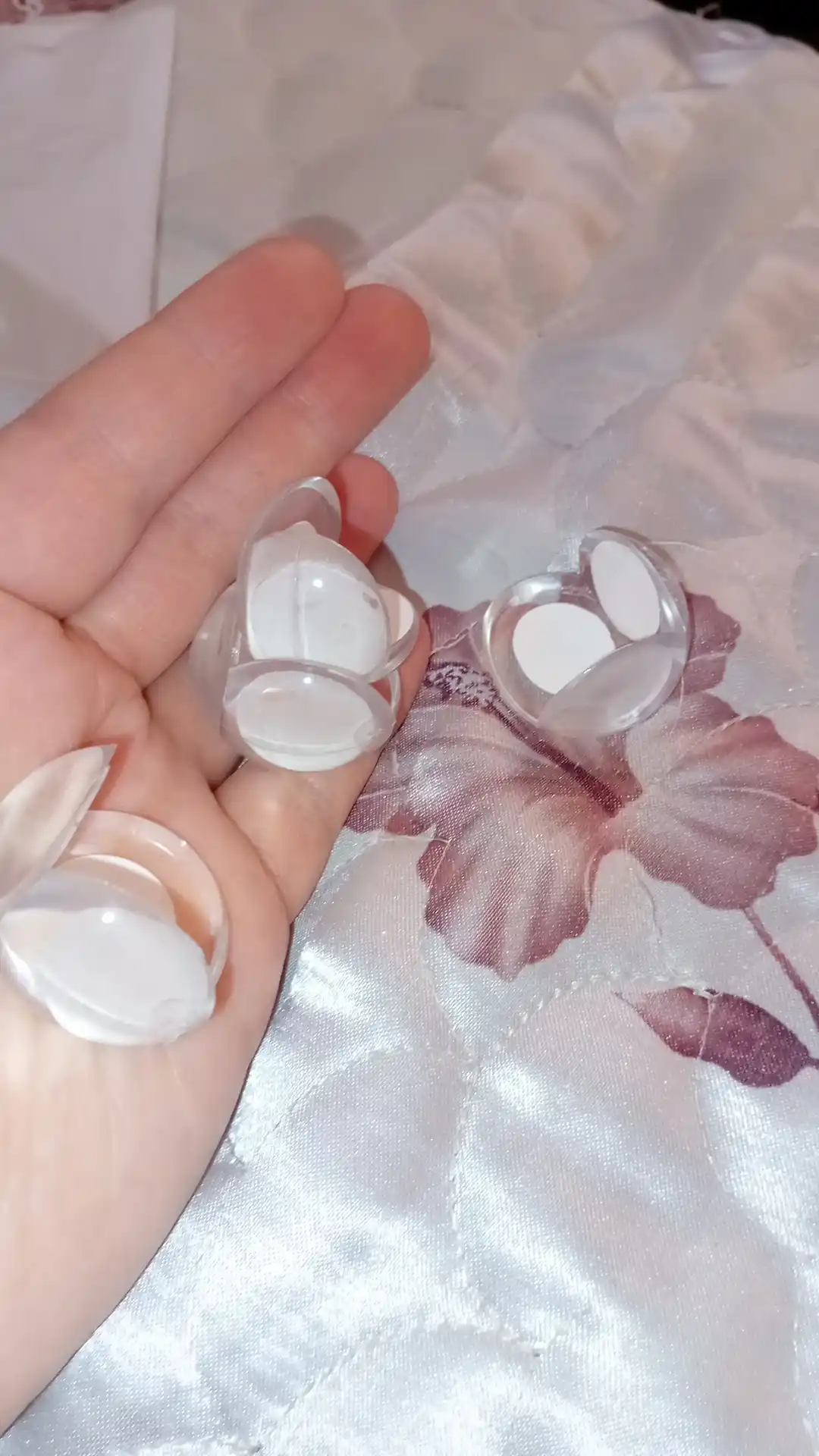 Mebel burchaklari, stol burchagi himoyasi, silikon, zarbaga qarshi, 4 dona