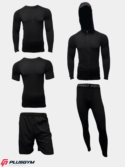 Мужская спортивная форма, для тренировок TRESS, 5 в 1 — PLUSGYM-TRESS3-XXXL