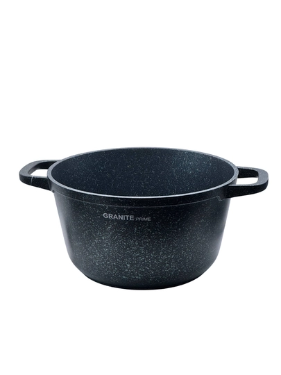 Cook More Granite Prime kastryulka – shisha qopqoqli, granit qoplamali