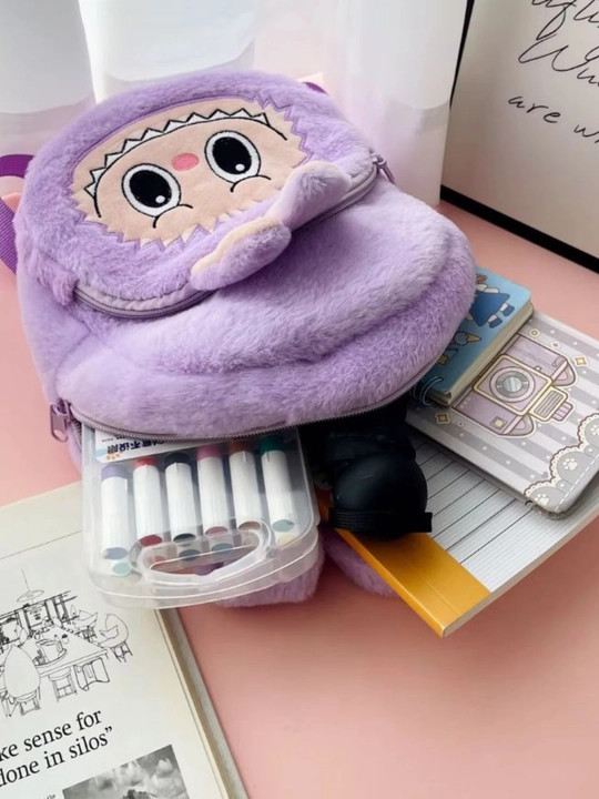 Мягкий рюкзак Лабубу, для детей 2-6 лет