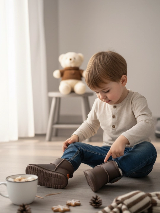 Qadamcha Shoes – Bolalar uchun qishki uggilar / etiklar