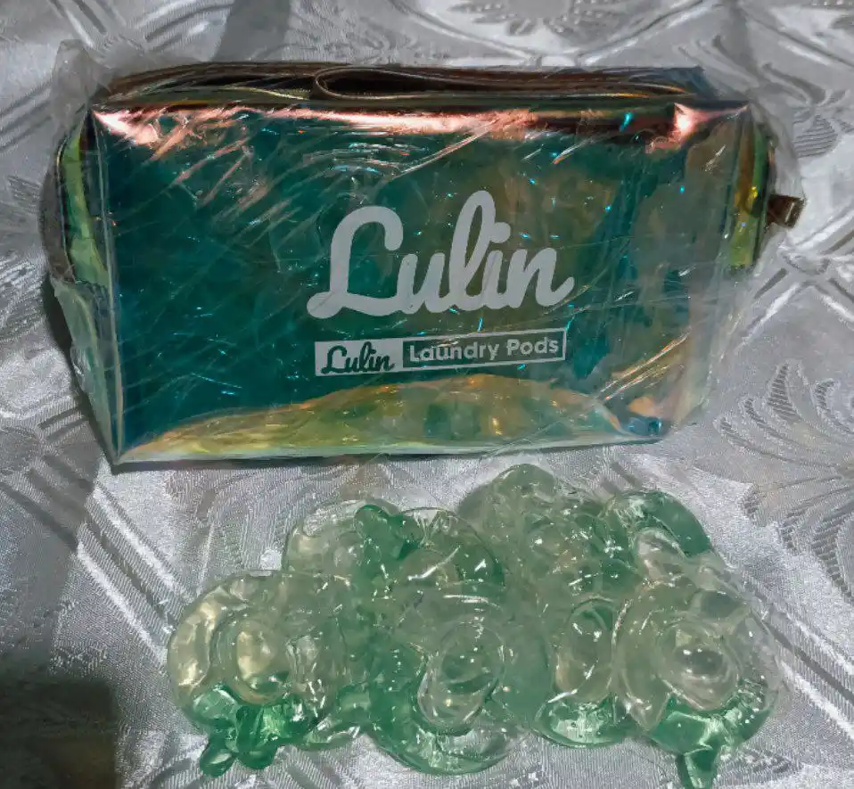 Kir yuvish uchun kapsulalar, Lulin, oqartiruvchi, gel konditsioner, 50 dona
