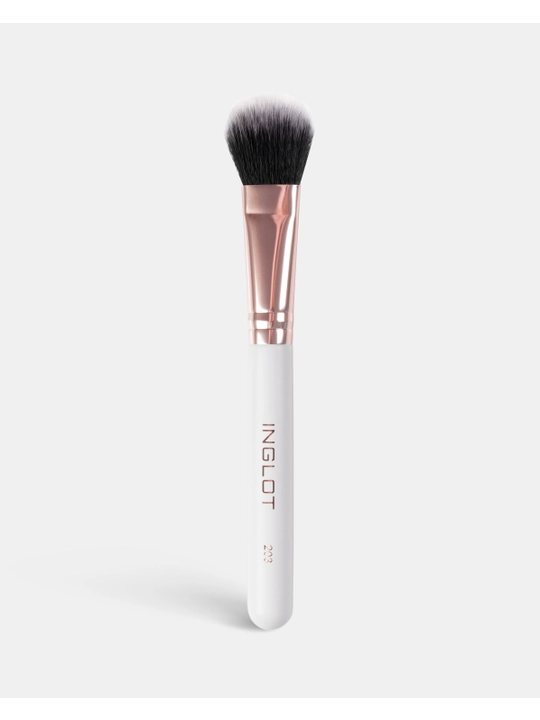 Кисть INGLOT для нанесения кремовых текстур для лица, Cинтетический ворс MAKEUP BRUSH 203 - 