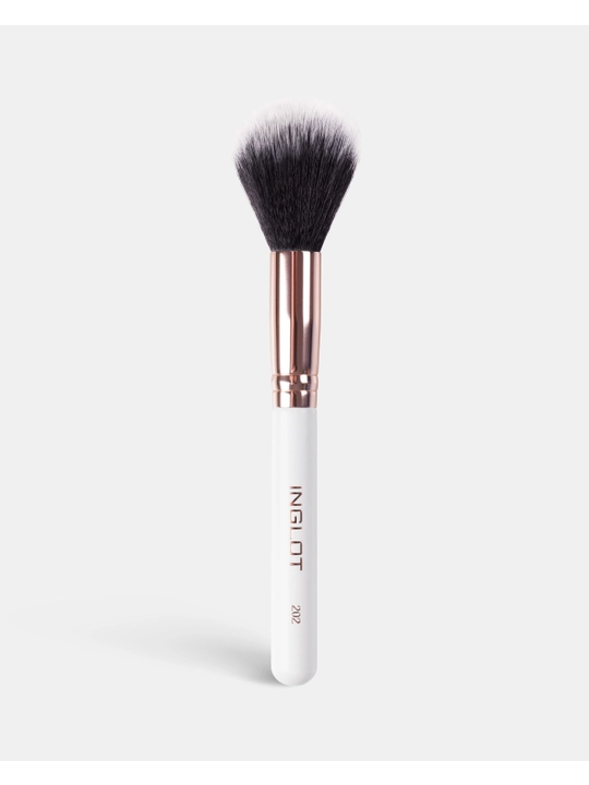 Кисть INGLOT для нанесения пудры, сухих текстур, синтетический ворс MAKEUP BRUSH 202 - 