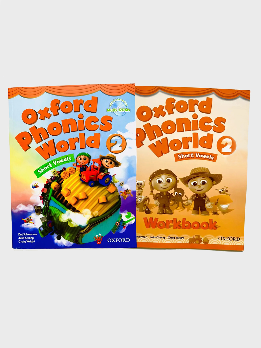 Oxford Phonics World 1, 2, 3, 4, 5-darajalar Student’s Book, Workbook