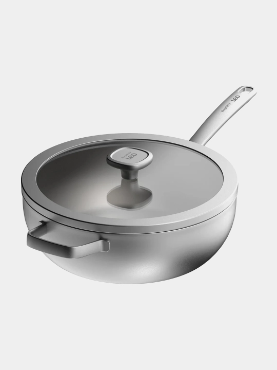 BergHOFF - Leo Graphite qopqoqli tovasi, 28 sm, zanglamaydigan po‘lat