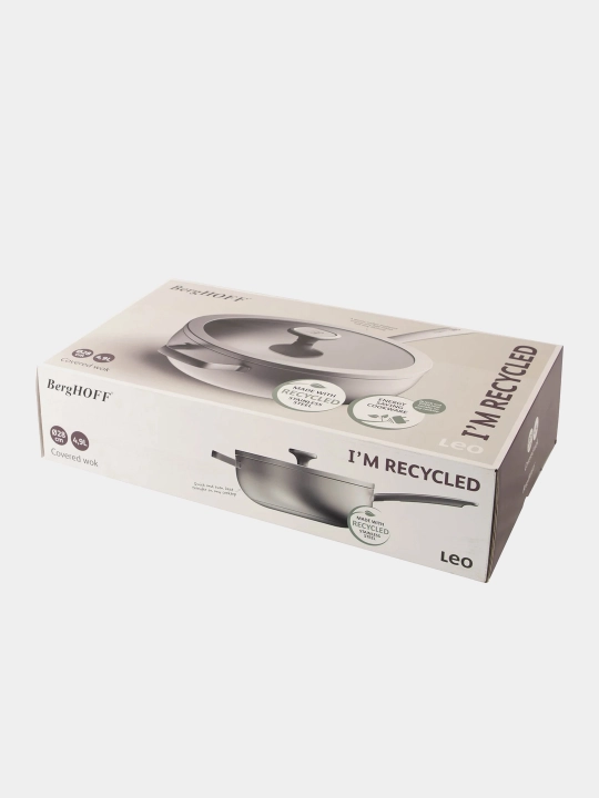 BergHOFF - Leo Graphite qopqoqli tovasi, 28 sm, zanglamaydigan po‘lat