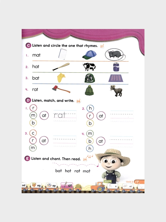 Oxford Phonics World 1, 2, 3, 4, 5-darajalar Student’s Book, Workbook