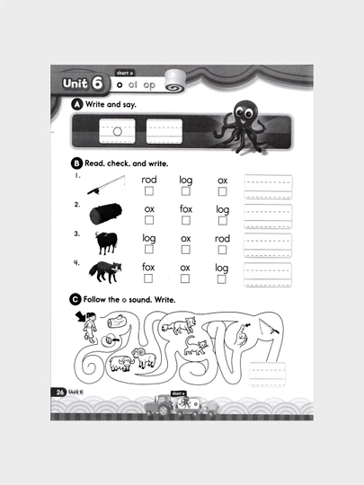 Oxford Phonics World 1, 2, 3, 4, 5-darajalar Student’s Book, Workbook