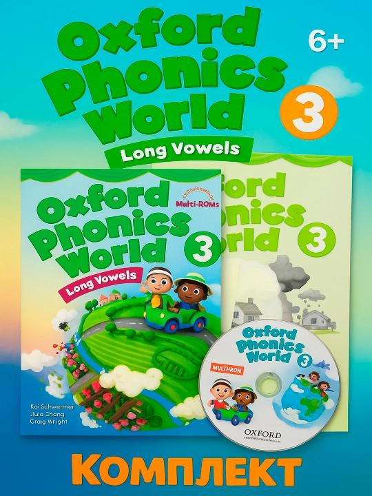 Oxford Phonics World 1, 2, 3, 4, 5-darajalar Student’s Book, Workbook - 