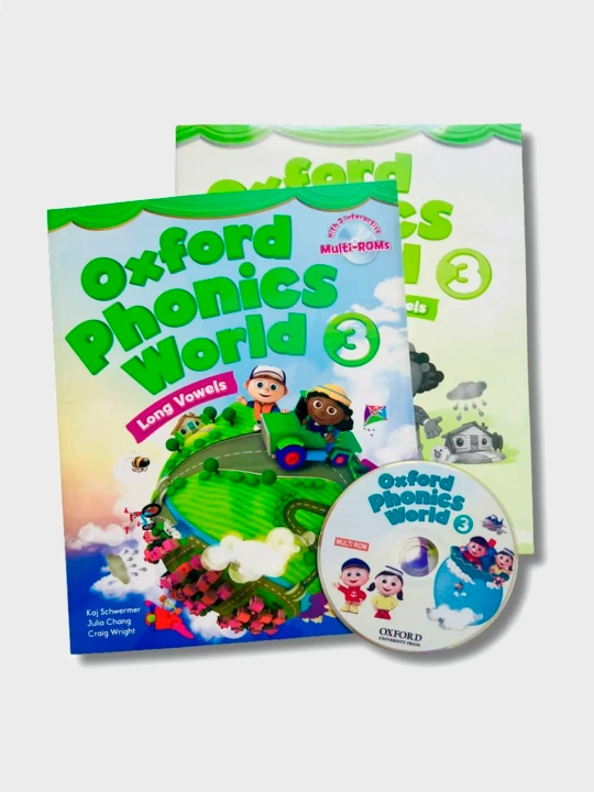 Oxford Phonics World 1, 2, 3, 4, 5-darajalar Student’s Book, Workbook