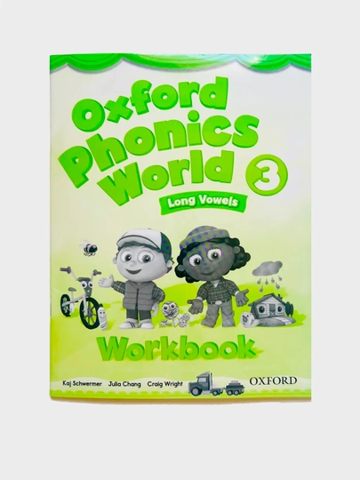 Oxford Phonics World 1, 2, 3, 4, 5-darajalar Student’s Book, Workbook