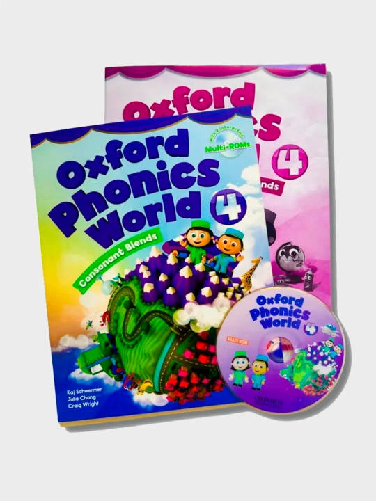 Oxford Phonics World  1, 2, 3, 4, 5 уровни Student's Book, Workbook
