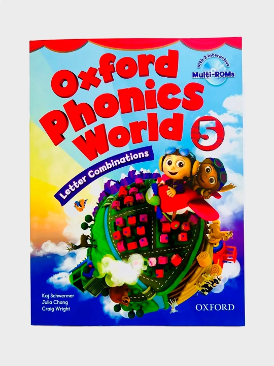 Oxford Phonics World 1, 2, 3, 4, 5-darajalar Student’s Book, Workbook