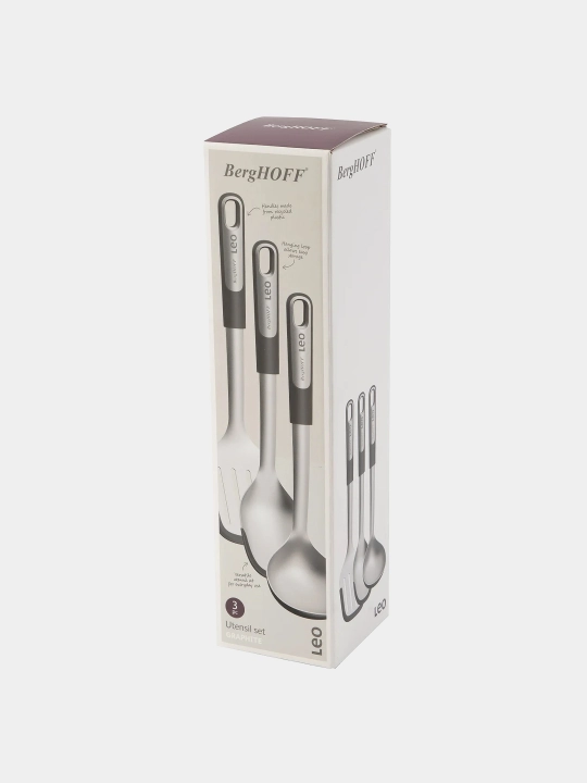 BergHOFF, LEO GRAPHITE 3 oshxona aksessuarlari to‘plami