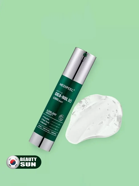 Yuz uchun piling, MEDIPEEL+, Phyto Cica-Nol B5 3000 Shot Serum, 50 мл