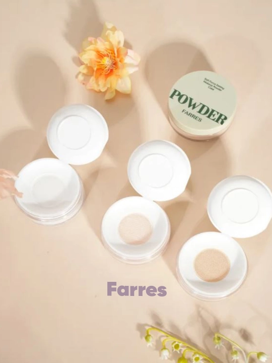 Пудра для лица Powder Farres, полупрозрачная и матовая, 8 г