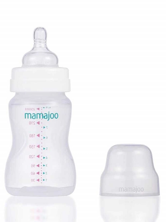 Oziqlantiruvchi shisha 6+ MAMAJOO antikolik, 250 ml