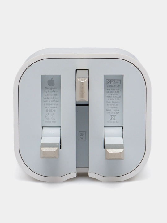 Блок питания для iPhone ORG, головка 20W, Type-C быстрая зарядкам